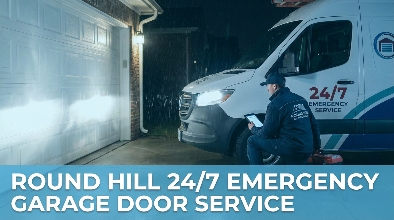 24/7 emergency garage door repair - Round Hill
