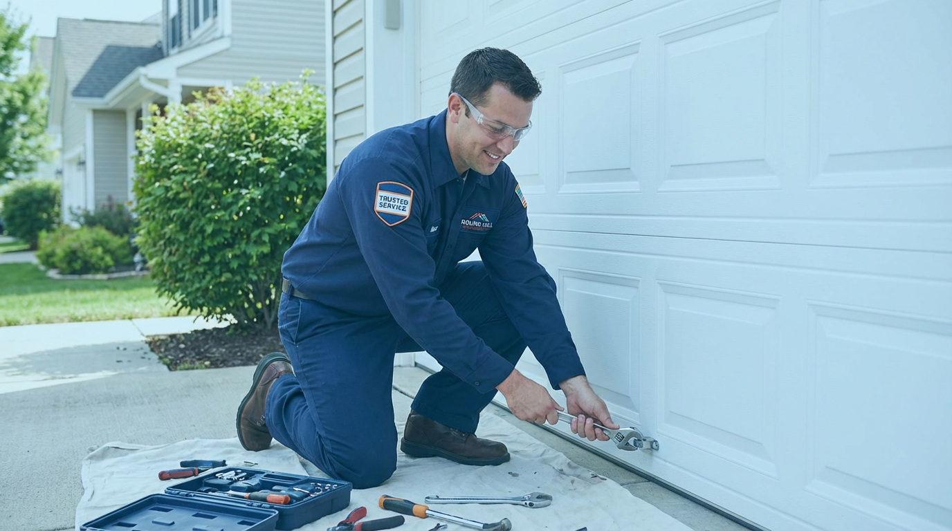 Round Hill garage door repair service in Woodstock, CT