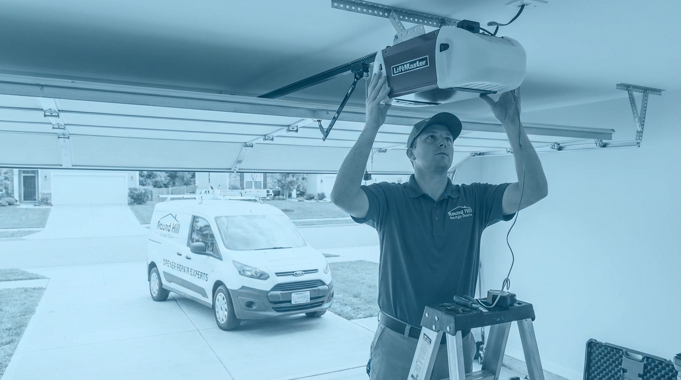 Garage door opener repair - Round Hill services all brands